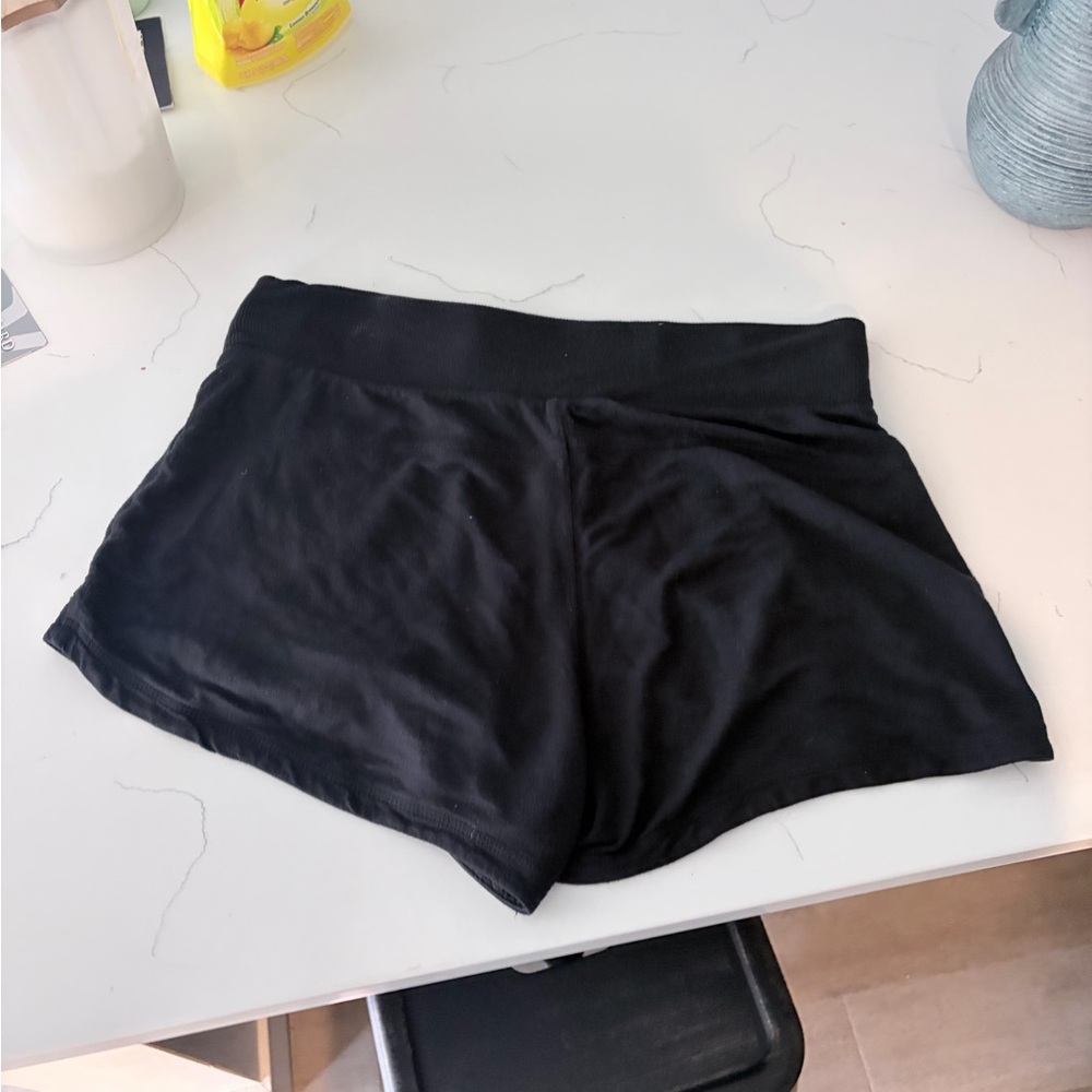Athleta Black Athletic Lounge Shorts - Picture 5 of 8